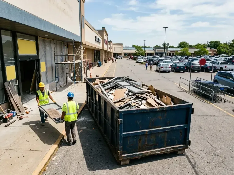 retail-store-renovation-debris-003 — frequently asked questions, Roll-off Dumpster Rentals in Falmouth, KY